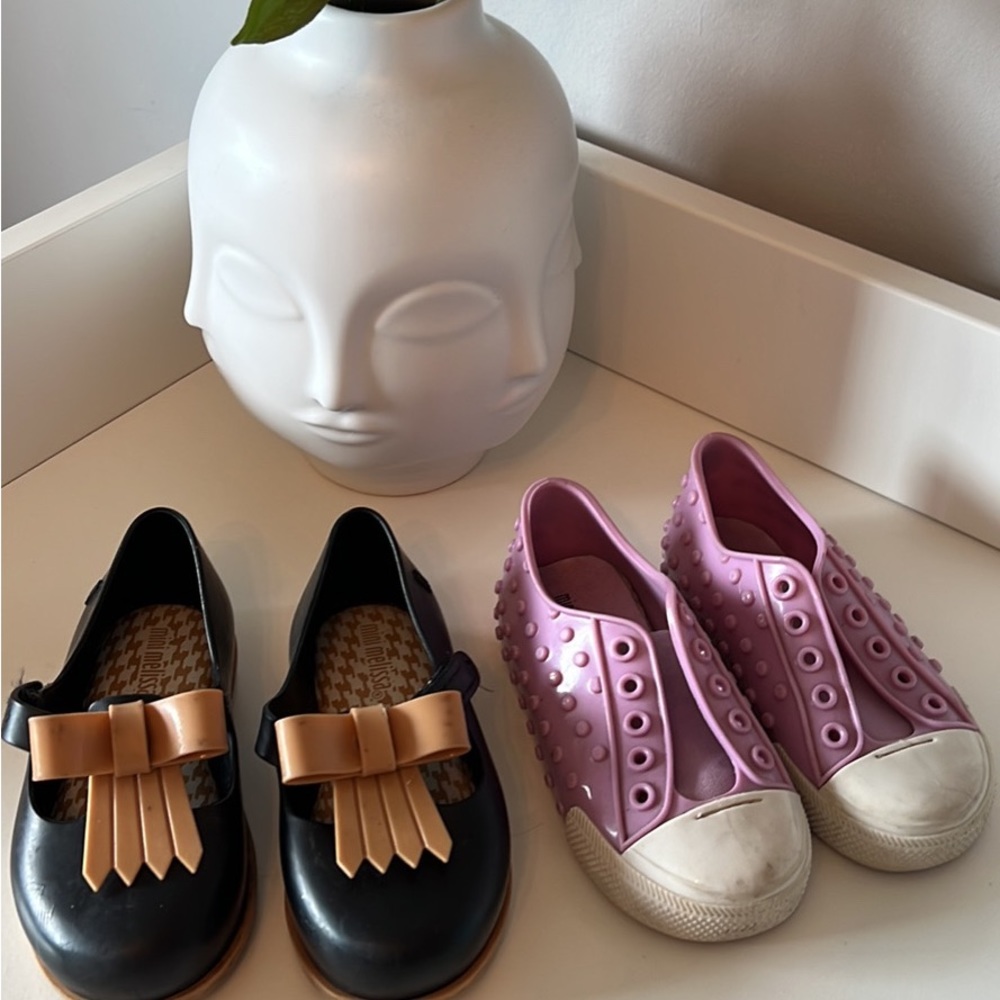 Mini Melissa bundle pair girls shoes